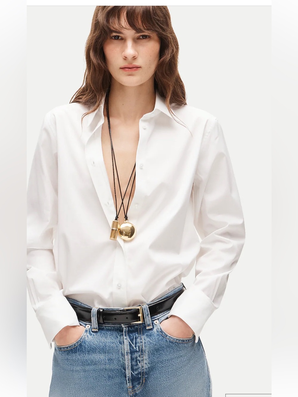 J. Crew Crisp White Classic Button-Down Shirt